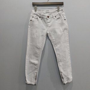 One Teaspoon White Freebird II Denim Jeans Size 25